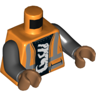 Lego tělo, oranžová (6275613)